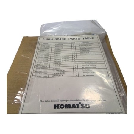 Komatsu TABLE, KOMATSU OEM 17A-98-21251 17A-98-21251