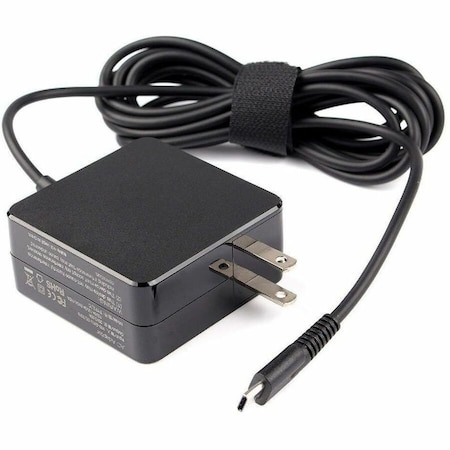 Axiom AC Adapter - 45 W - 120 V AC, 230 V AC Input - Black USBCAC45W-AX