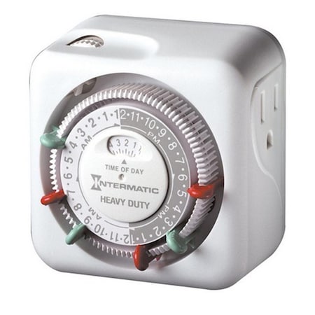 Intermatic TN311K Heavy Duty Plug-In Timer IN10777
