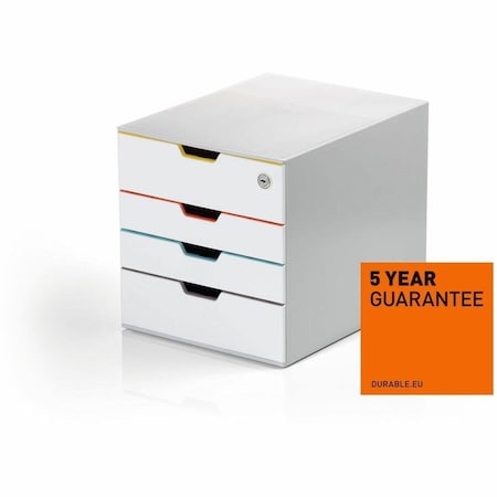Durable Office Products Keyed Desktop Drawer Organizer 762627