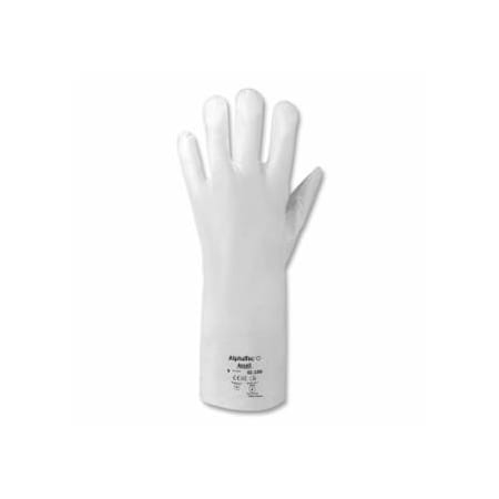 Alphatec 02-100 Chemical-Resistant Gloves, Size 9, White, 12PK 012-02-100-9