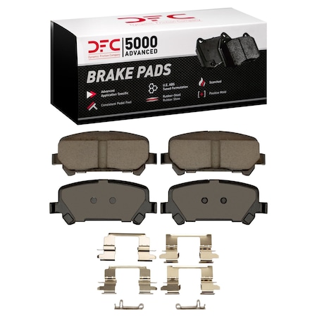 Dfc 5000 Advanced Disc Brake Pad Set, 1551-1806-01