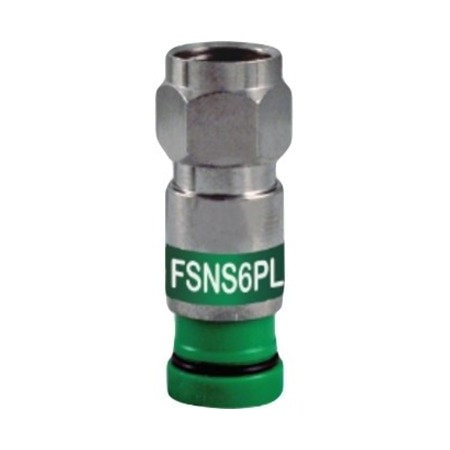 Belden Butt Splice Wire Connector, Green, Polymer Insulation, 25 PK FSNS6PL-25