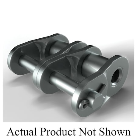 Hkk Chain Offset Link, #100-2 chain, 1-1/4 in Pitch, 3/8 in Dia Pin RC100CHL2