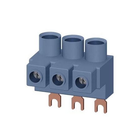Siemens 3-phase supply terminal for 3-phase busbar for self-protection combination 3RV2925-5EB