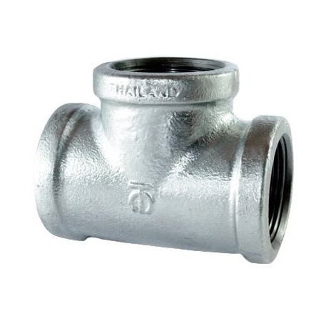 Msi Products 6in INDUSTRIAL 150lb Black Malleable Iron Tee A2020072