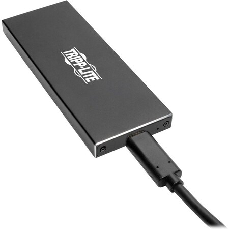 Tripp Lite USB 3.1 Gen 2 10 Gbps USB-C M.2 NGFF SATA SSD Enclosure Adapter U457-1M2-SATAG2