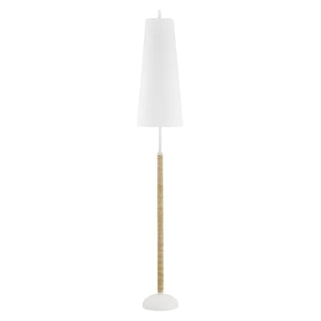 Mitzi Megan Molten X Mariana 2 Light Floor Lamp 12 In. Textured White HL708402-TWH