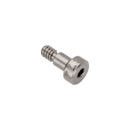 Ampg Shoulder Screw, 17-4PH, 6-32", 3/16"L, 3A Thr Sz, 3/16 Thr Lg, 3/16 Shoulder Lg, Stainless Steel STR74453C03