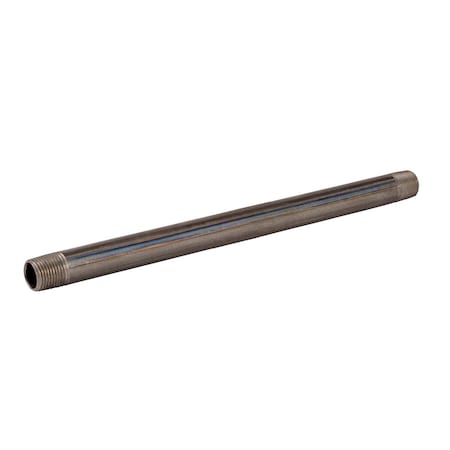 Southland 1/2-in x 12-in Black Steel Schedule 80 Nipple 583-120HN