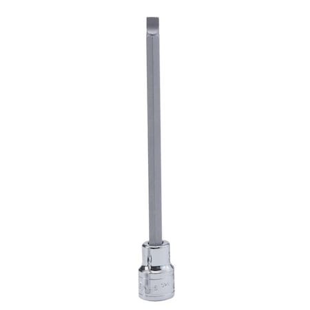 Genius Tools 1/2in Dr. 1.6 x 9.0mm Slotted Bit Socket 80mmL 410+1490