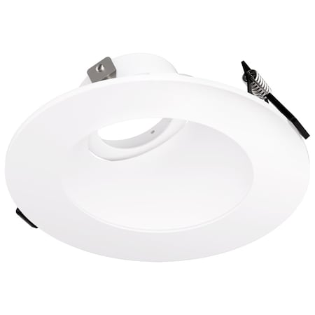 Elco Lighting Unique 4in Round Adjustable Reflector for Canless Koto Module, White EKCL4357W
