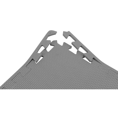 Performance Tool 12 pc. Anti-Fatigue Mat, Interlocking Foam, 12 x 12 in. W88988