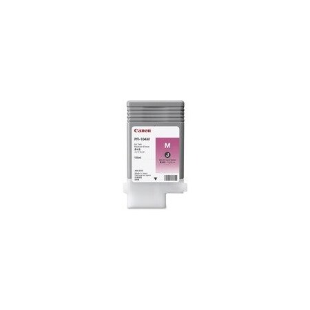 Canon PFI-104M Original Inkjet Ink Cartridge, Magenta, 13 mL 3631B001AA