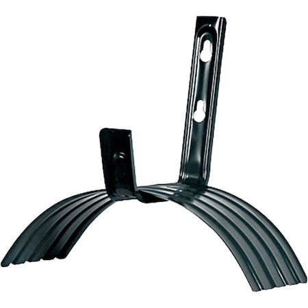 Ames Hose Hanger, 5/8 in Dia Hose, 150 ft, Steel, Black, Wall 2383520