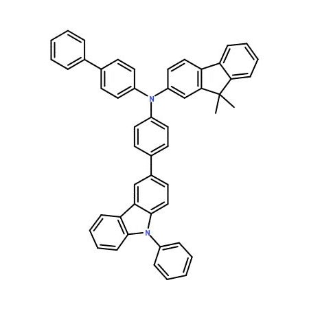 Ak Scientific N-(4-Biphenylyl)-9, 9-dimethyl-N-[4-(9-phenyl-9H-carbazol-3-yl)phenyl]-9H-fluoren-2-amine (5g), CAS 9637AL-5g