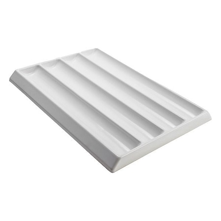 Dynalon Lab Tray, 4 1/8 in H, 20 1/16 in L, Plastic 252
