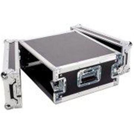 Micro 100 DeeJay  Fly Drive Case 4u Space Professional DJ Amplifier Case - 18 in. Body Depth TBH4UAD