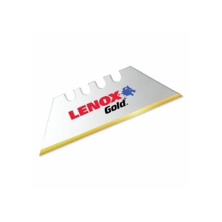 Lenox Gold Utility Blade, 2-1/2 in, Bi-Metal, 100PK 433-20352GOLD100D