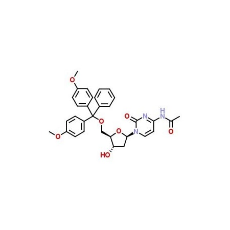 Ak Scientific N-Acetyl-5'-O-[bis(4-methoxyphenyl)phenylmethyl]-2'-deoxy-cytidine (250g), CAS 100898-63-3 0291AA-250g