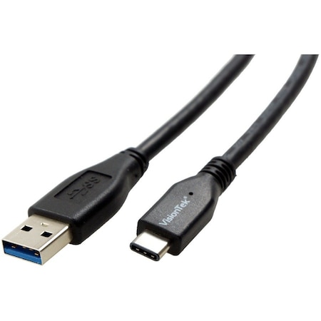 Visiontek USB 3.1 Type C M to Type A M 1 Meter Retail 900826