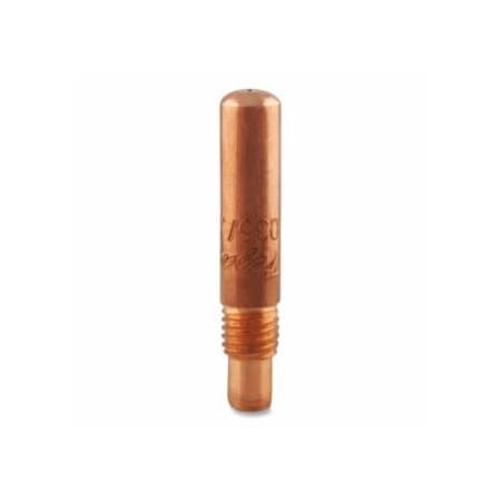 Bernard TOUGH LOCK, Contact Tip, 0.035 in Wire, Standard Duty, Copper, 100PK 360-403-14-35