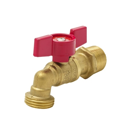Proline Series Ball Hose Bibb Valve, Ips 3/4" PK10 103-024