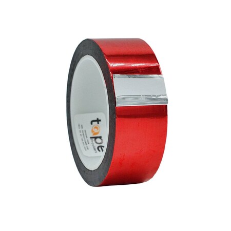 Wod Tape MPFT1 Metalized Polyester Mylar Film Tape Red: 1.5 in. x 72 yds, 32PK WOD MPFT1-01500-32-72-RED