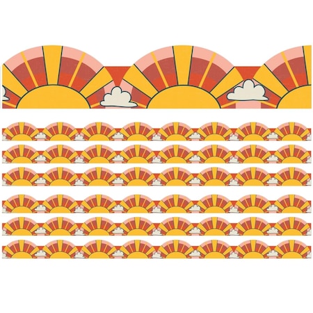 Eureka Adventurer Sunrise Deco Trim, 6PK EU-845669-6
