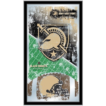 Holland Bar Stool Co US Military Academy ARMY 15" x 26" Football Mirror MFtblUSMilA