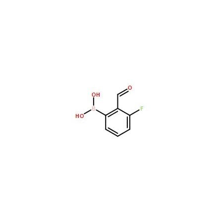 Ak Scientific 3-Fluoro-2-formylbenzeneboronic acid (1g), CAS 871126-15-7 X1408-1g