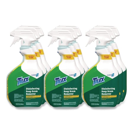 Tilex Soap Scum Remover and Disinfectant, 32 oz Smart Tube Spray, PK9 35604
