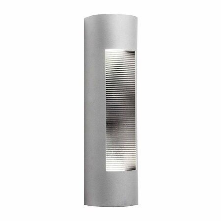 Westgate CREST WALL SCONE COVER , BURROW TYPE , SILVER CRE-10-SIL