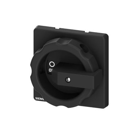 Siemens Rotary operating mechanism, actuating lever black, for encapsulated switches 3LD9224-1G