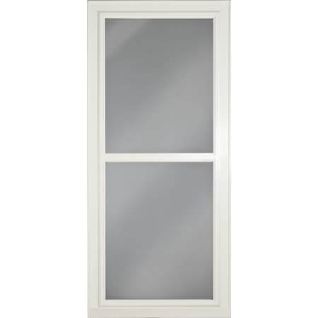 Larson Easy Vent 146 Series 36'' Wx81'' Hx1-7/8'' Thick Wht Full View Aluminum Storm Door 14604032