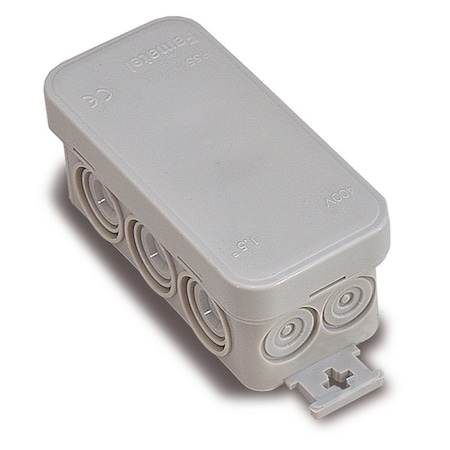 Famatel Usa Electrical Box, Junction Box, ABS, Punchouts, 3.5'' x 1.7'' x 1.5'' 3050