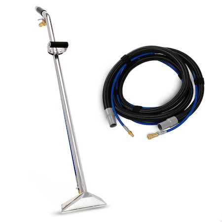 Edic 1033-11003FB Single Jet, 12in SS Wand & 1040AC-HP 15FT Vac/Sol Hose Assy 1533ACK