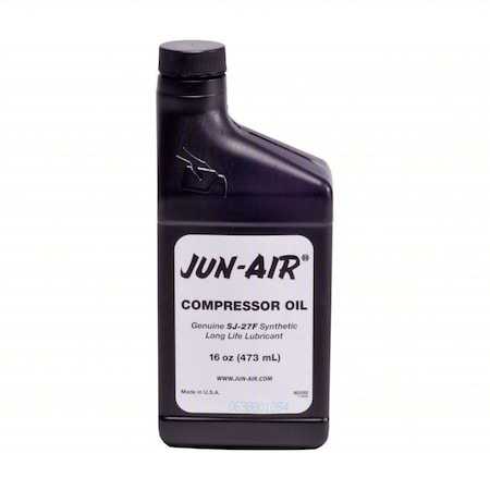 Jun-Air Compressor Oil, 16 fl oz., Bottle 5631000