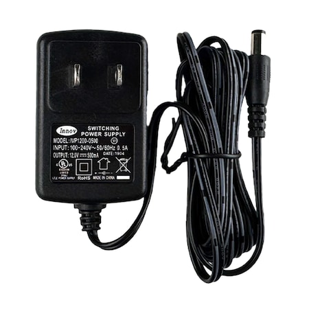 Tree 12V 500mAH Power Supply AC Adapter with ETL Certified Regulated 12 Volt Replacement Adpater 12v 500mAh Adapter