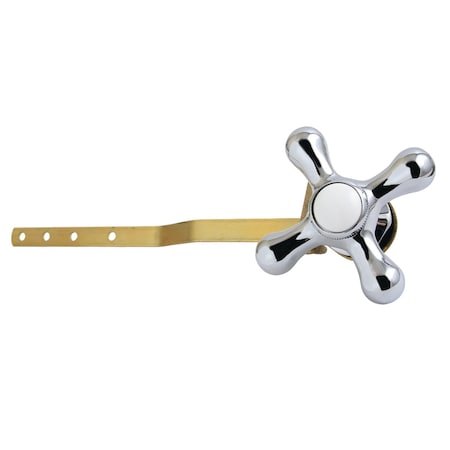 Kingston Brass Front Mount Toilet Tank Lever, Polished Chrome KTAX1