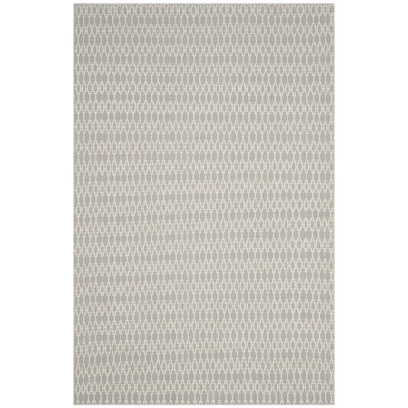 Safavieh Oasis Large Rectangle Area RugGrey & Ivory 9 x 12 ft. OAS432A-9
