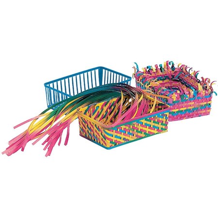 Roylco Weaving Baskets, Set of 12 16003