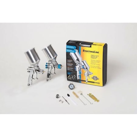 Devilbiss StartingLine HVLP Automotive Painting and Touch Up Kit, HVLP Automotive 802343