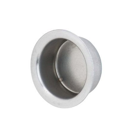 Ives Commercial 1in Finger Pulls Pack of 4 Satin Chrome Finish, 4PK 218B26D