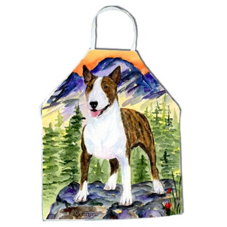 Carolines Treasures Bull Terrier Apron - 27 x 31 in. SS8167APRON