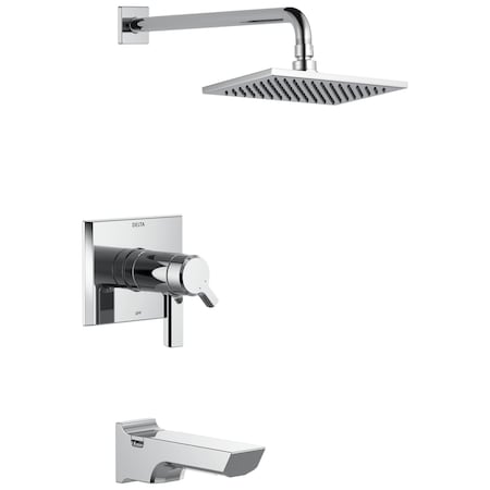 Delta Pivotal TempAssure 17T Series H2OKinetic Tub & Shower Trim T17T499-PR