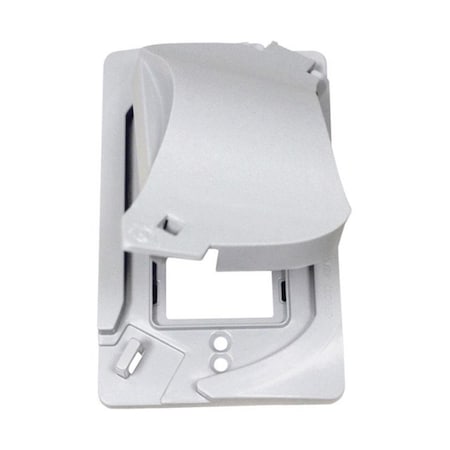 Sigma Engineered Solutions 14140WH 1 Gang Rectangle Weatherproof Cover White 3539376