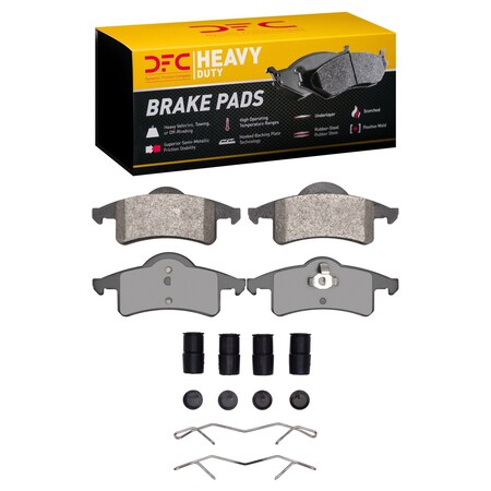 Dfc Heavy Duty Disc Brake Pad Set,  1214-0791-01