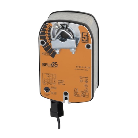 Belimo 35in Lb 230V On/Off Aux Sw LF230-S US