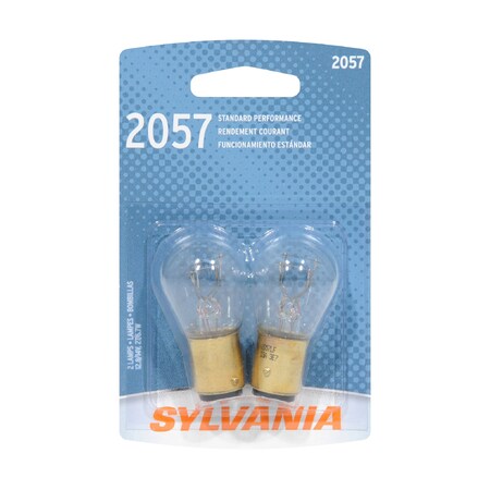 Sylvania Bulbs, 26.9 W, Mini-Halogen, 14 V 2057.BP2